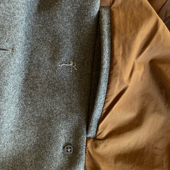 J Crew grey peacoat size M. - Picture 11 of 16